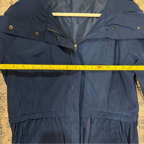 ELLEN TRACY | WOMEN’S WATERPROOF JACKET & COAT | POCKETS | BLUE | SIZE SMALL - Picture 9 of 11
